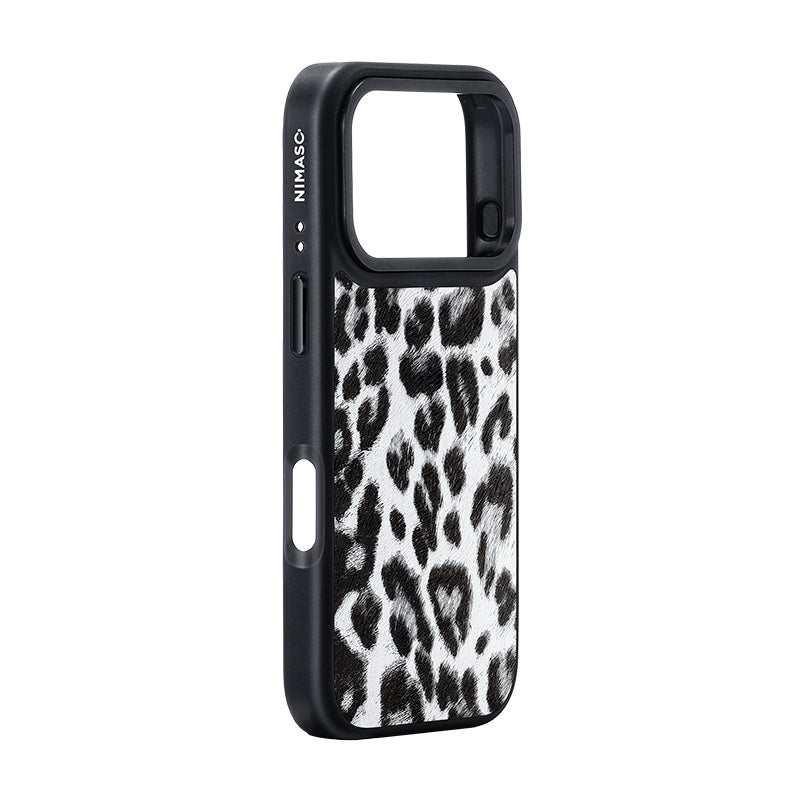 Nimaso Snow Leopard Print MagSafe Phone Case Phone Case for iPhone 17 / 17 Pro / 17 Pro Max / Air