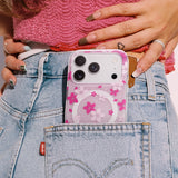 Nimaso Sparkling Cherry Blossom MagSafe Phone Case for iPhone 17 / 17 Pro / 17 Pro Max / Air